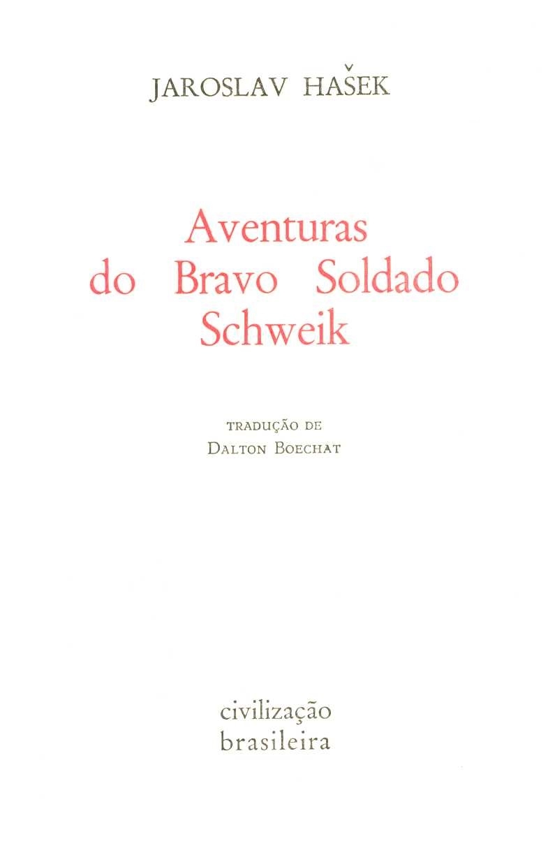 As aventuras do bravo soldado Schweik