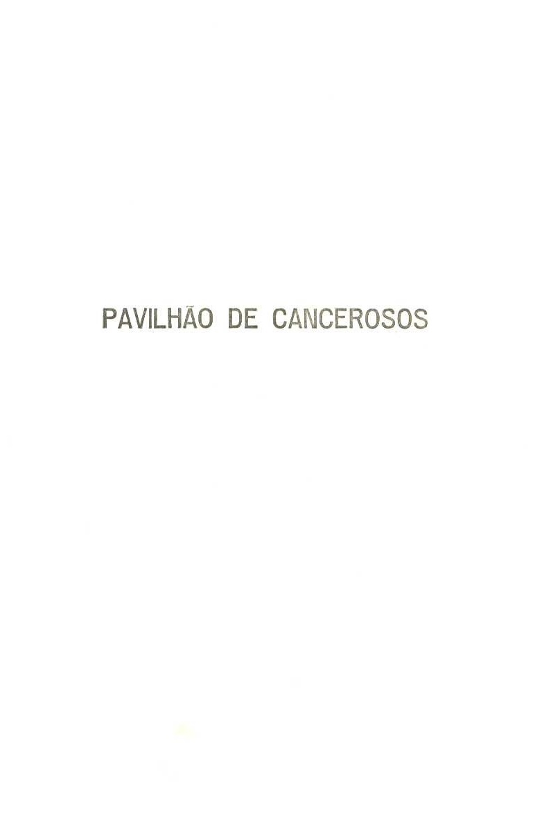 Pavilhão de cancerosos