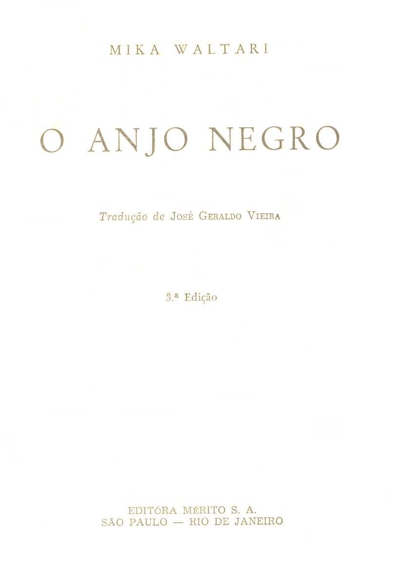 O Anjo Negro