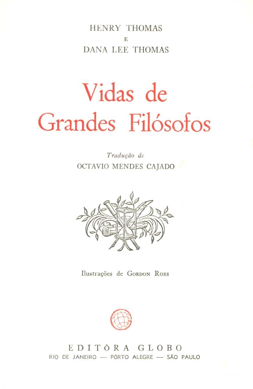 Vidas de grandes filósofos