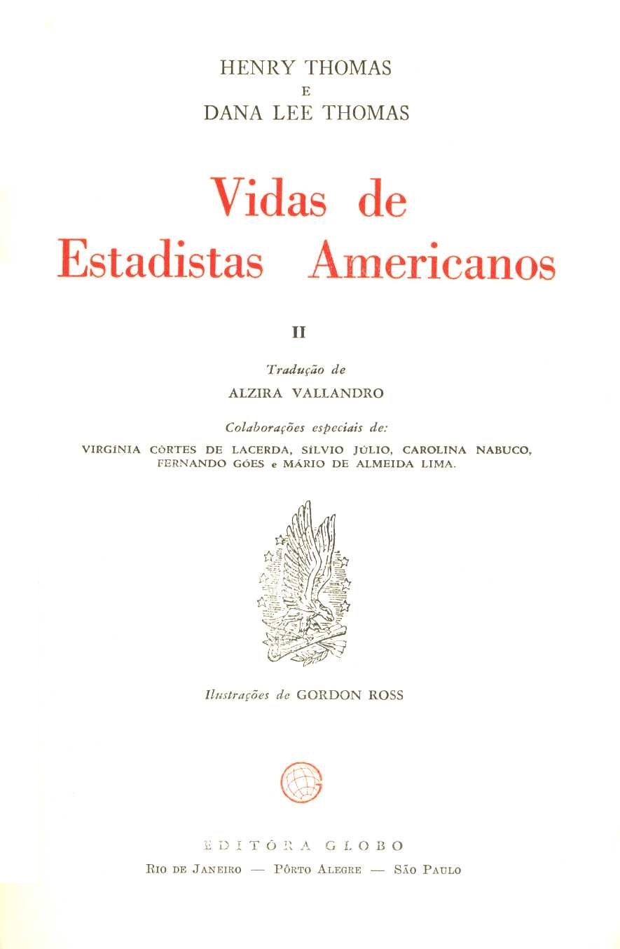 Vidas de estadistas americanos