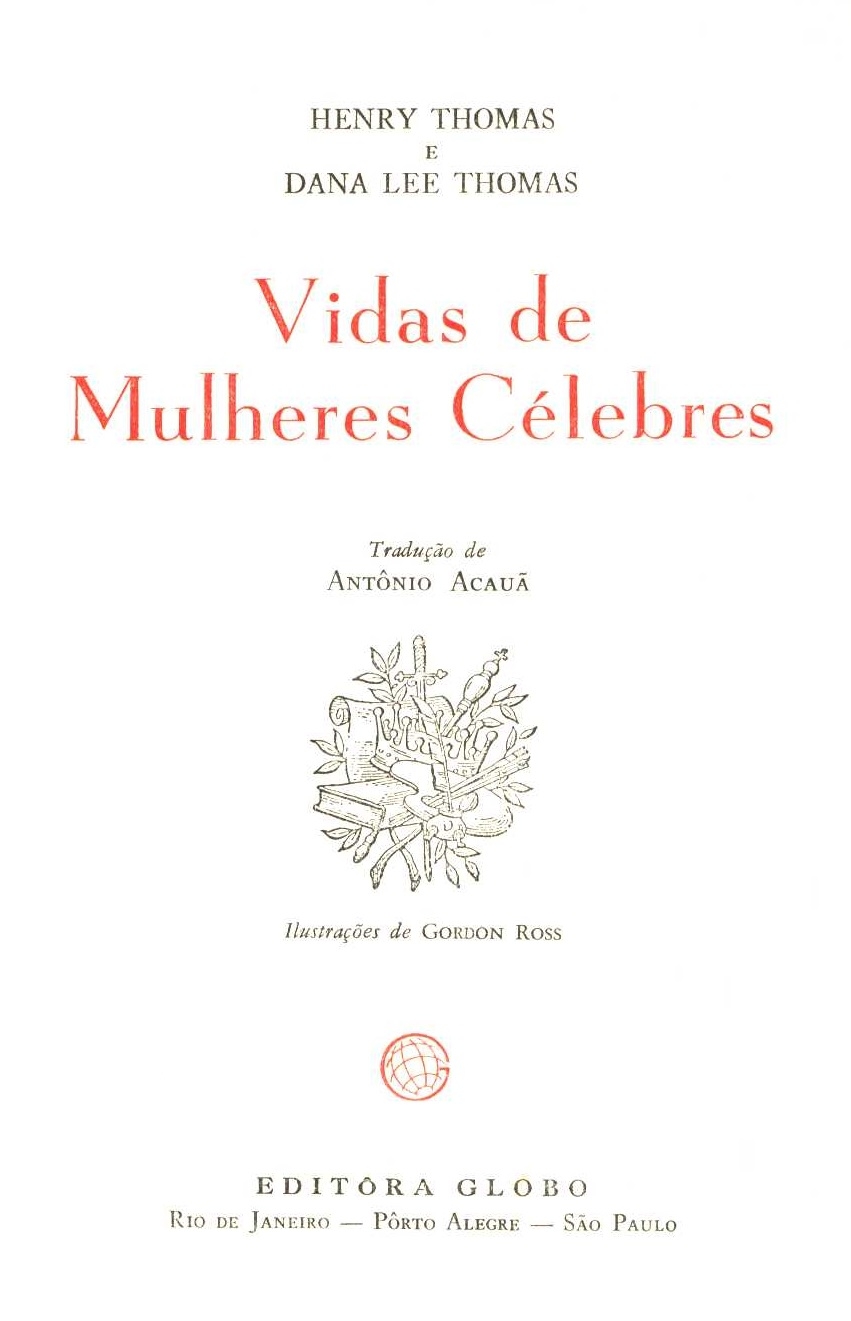 Vidas de mulheres célebres