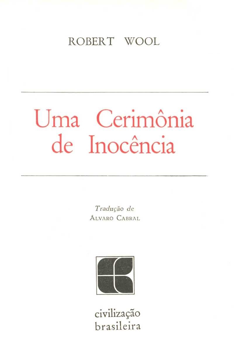 Uma cerimônia de inocência
