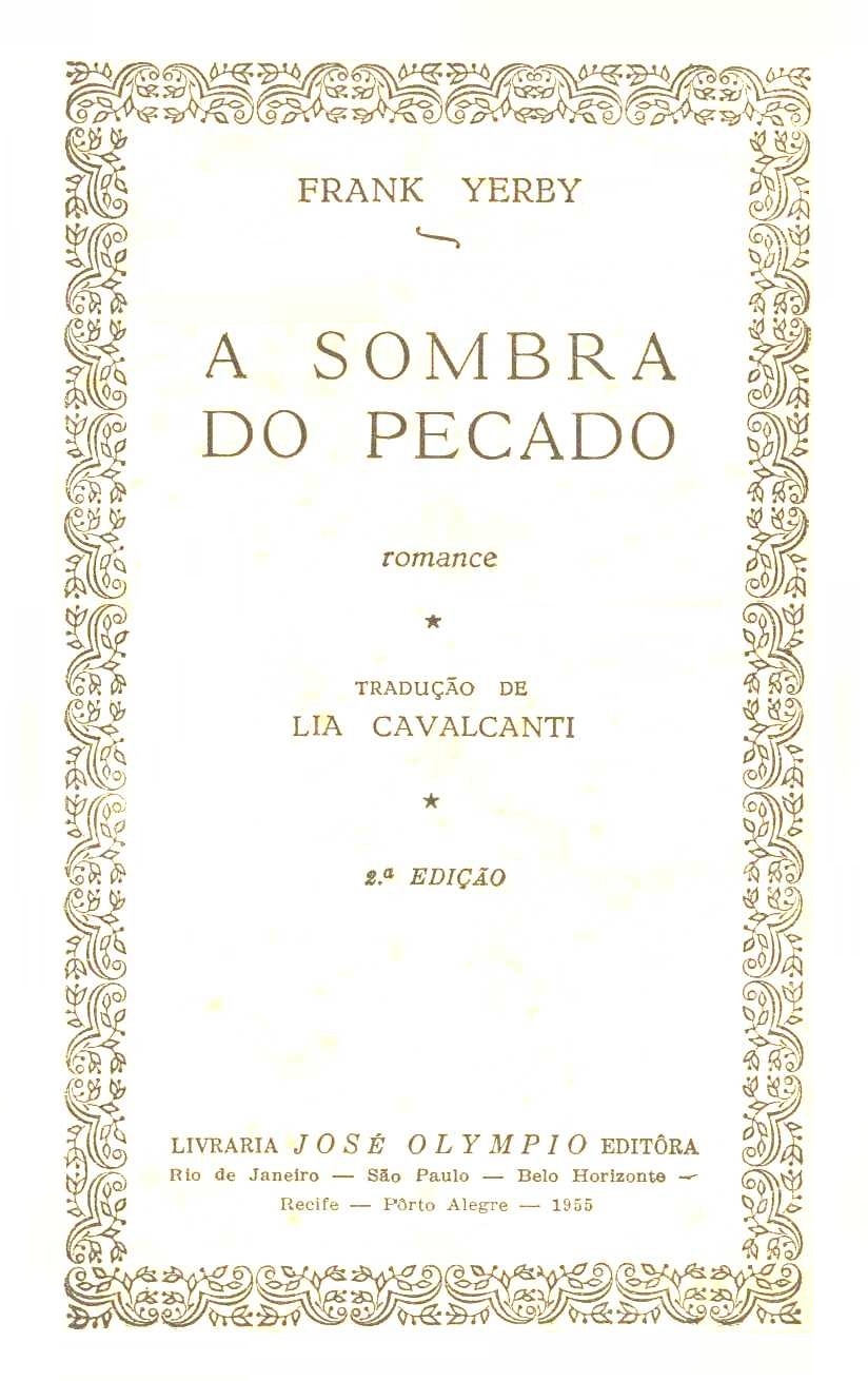 A sombra do pecado