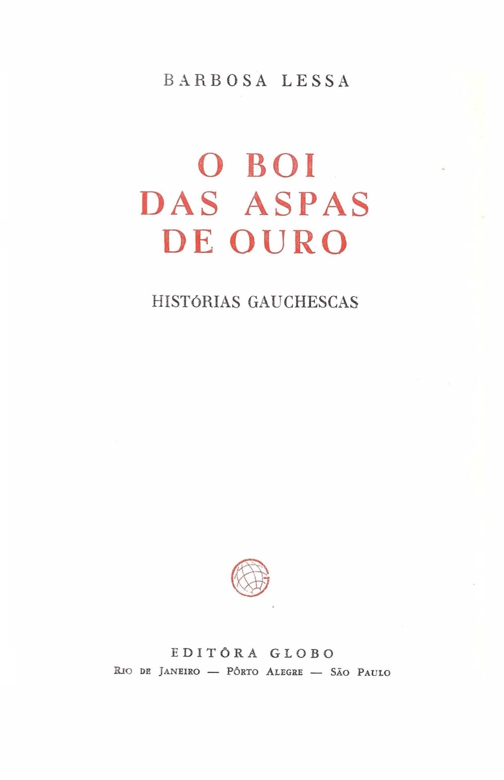 O boi das aspas de ouro