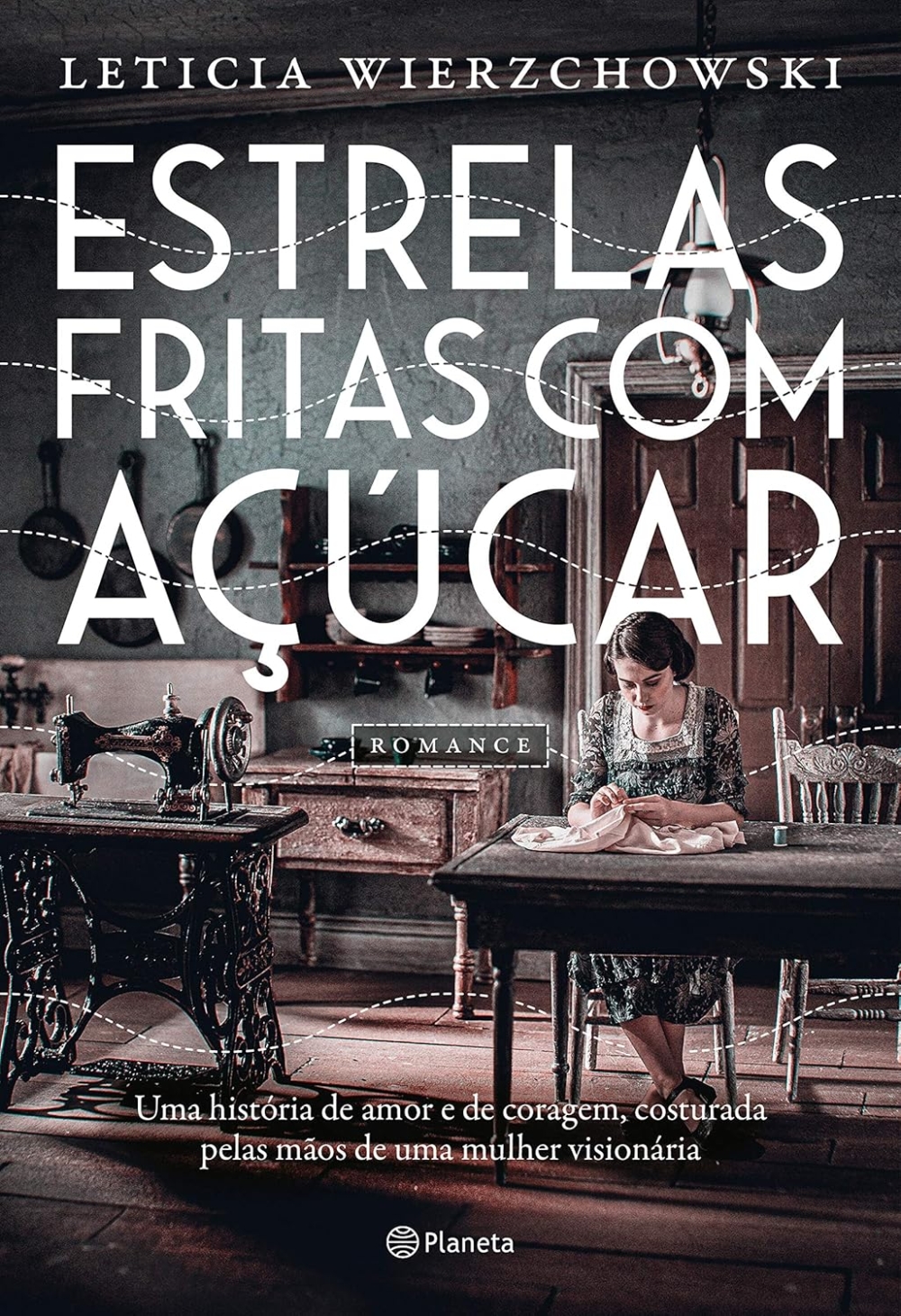 Estrelas fritas com açúcar