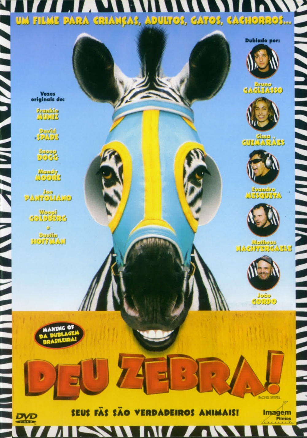 Deu zebra!