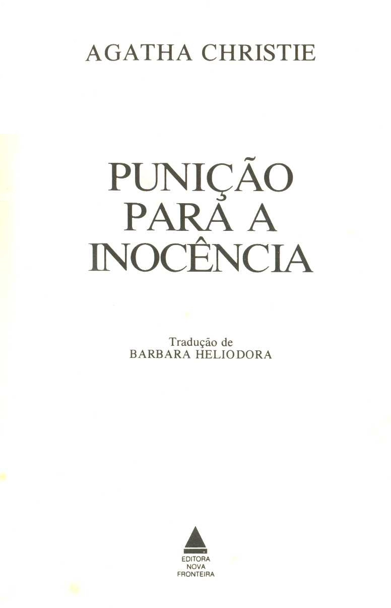 Punição para a inocência