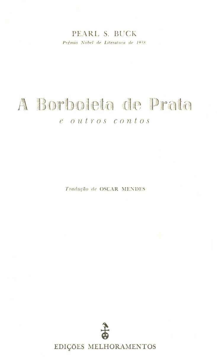 A borboleta de prata e outros contos
