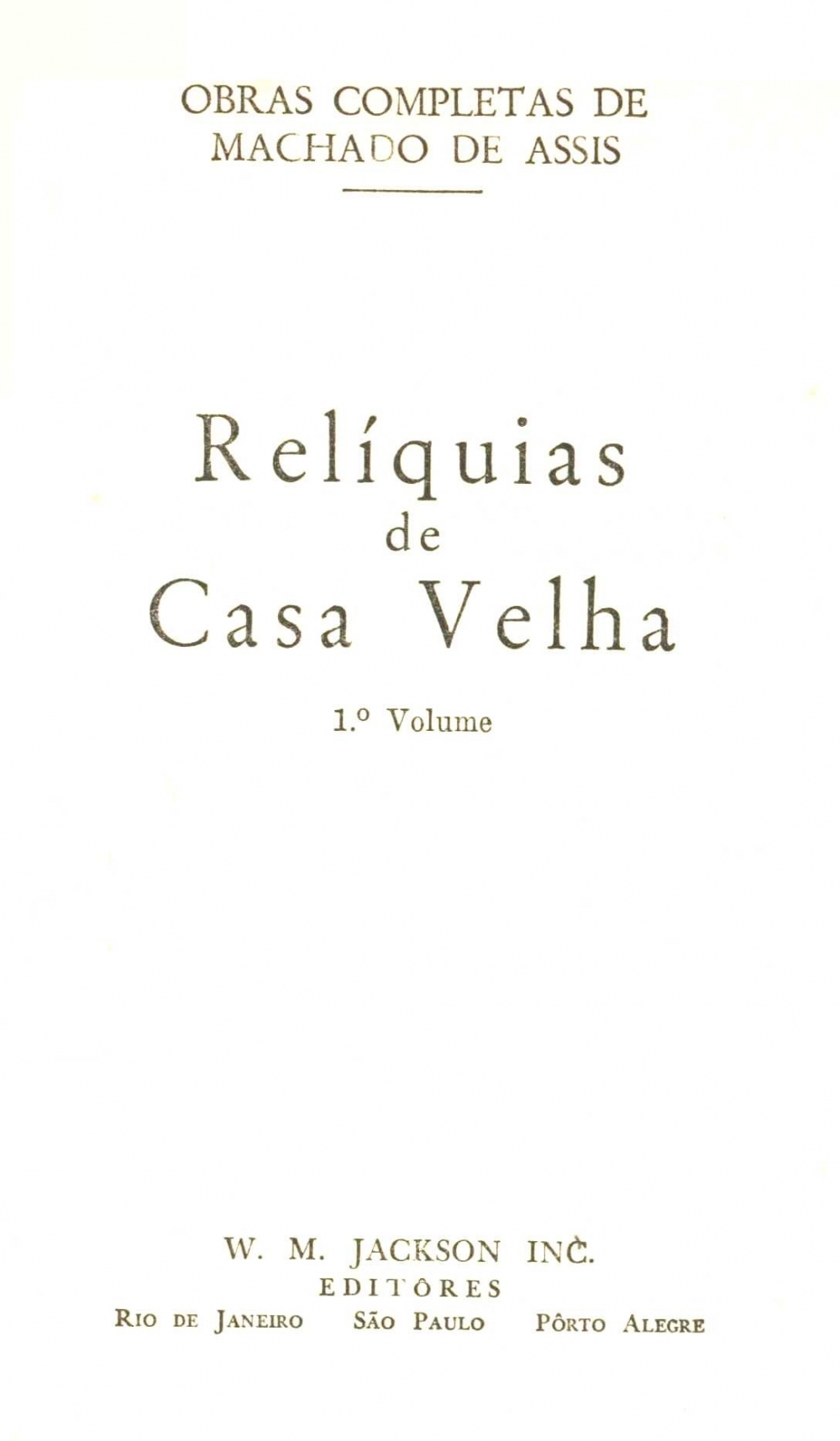 Relíquias de casa velha