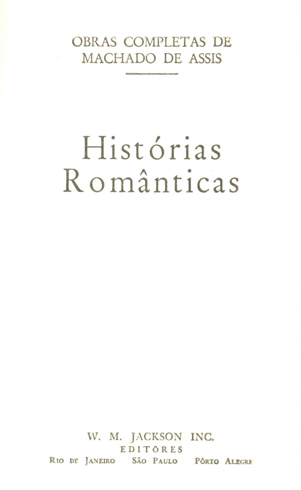 Histórias românticas