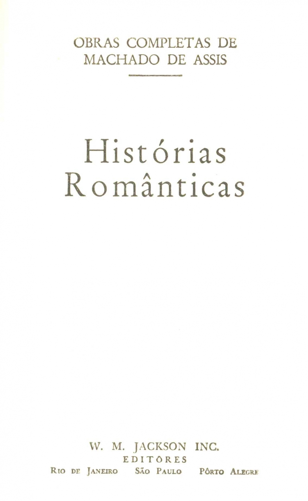 Histórias românticas