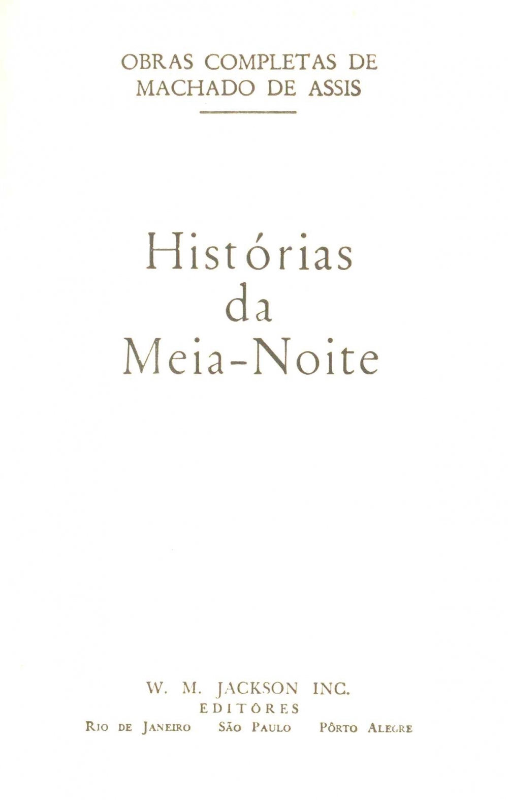 Histórias da meia-noite