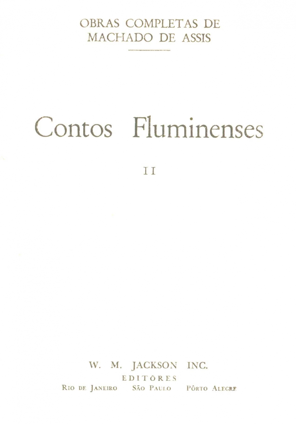 Contos fluminenses II