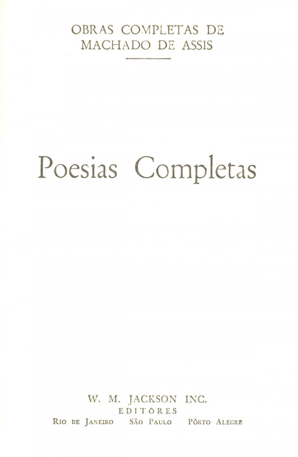 Poesias completas