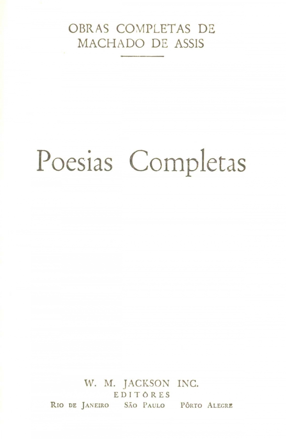 Poesias completas