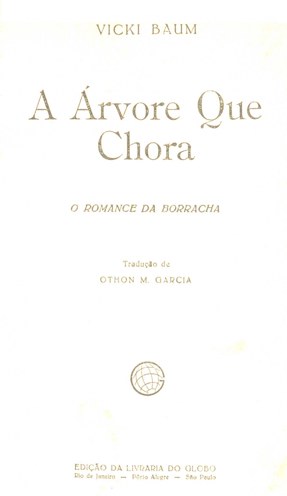 A árvore que chora