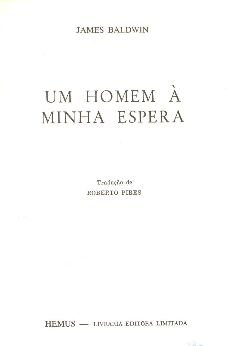 Um homem à minha espera
