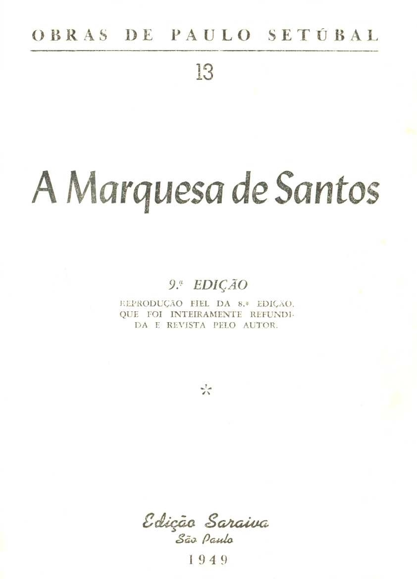 A Marquesa de Santos