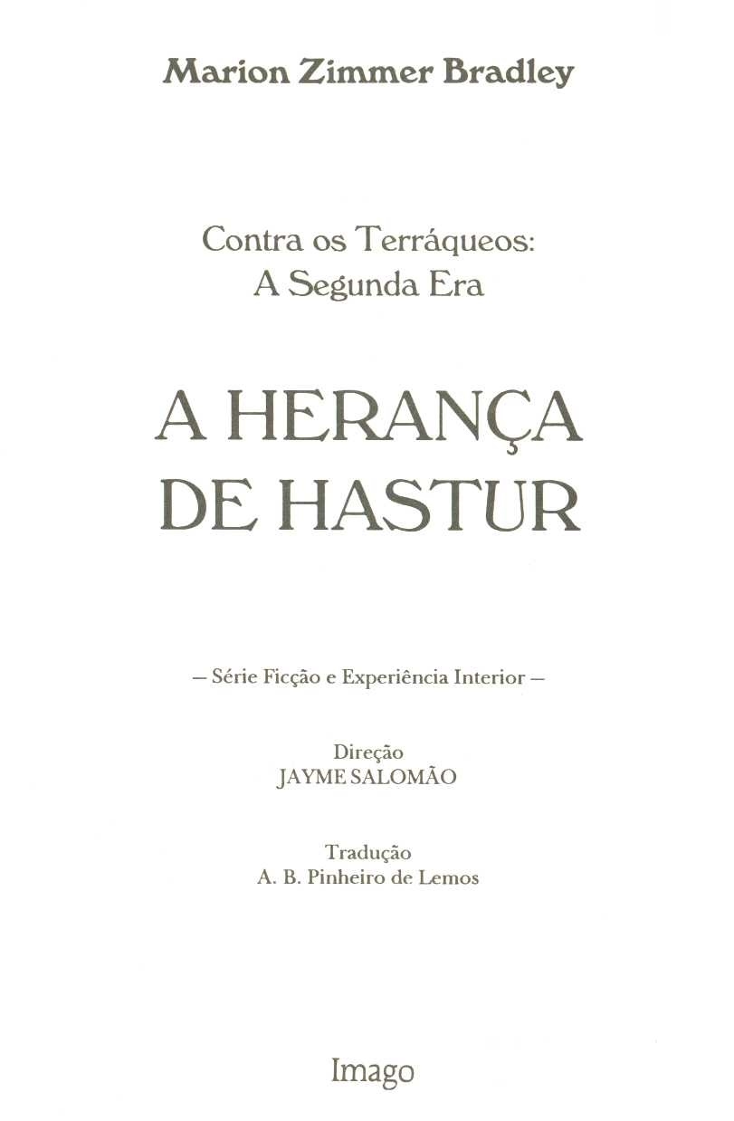 A herança de Hastur