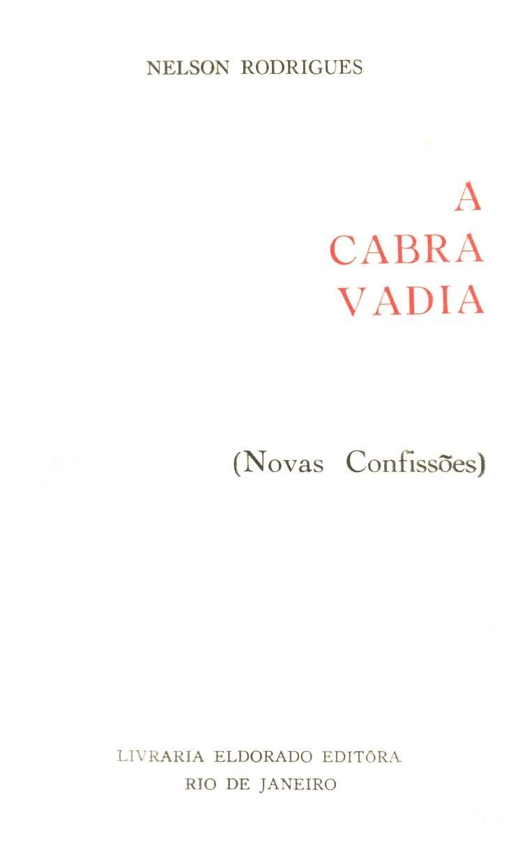 A cabra vadia