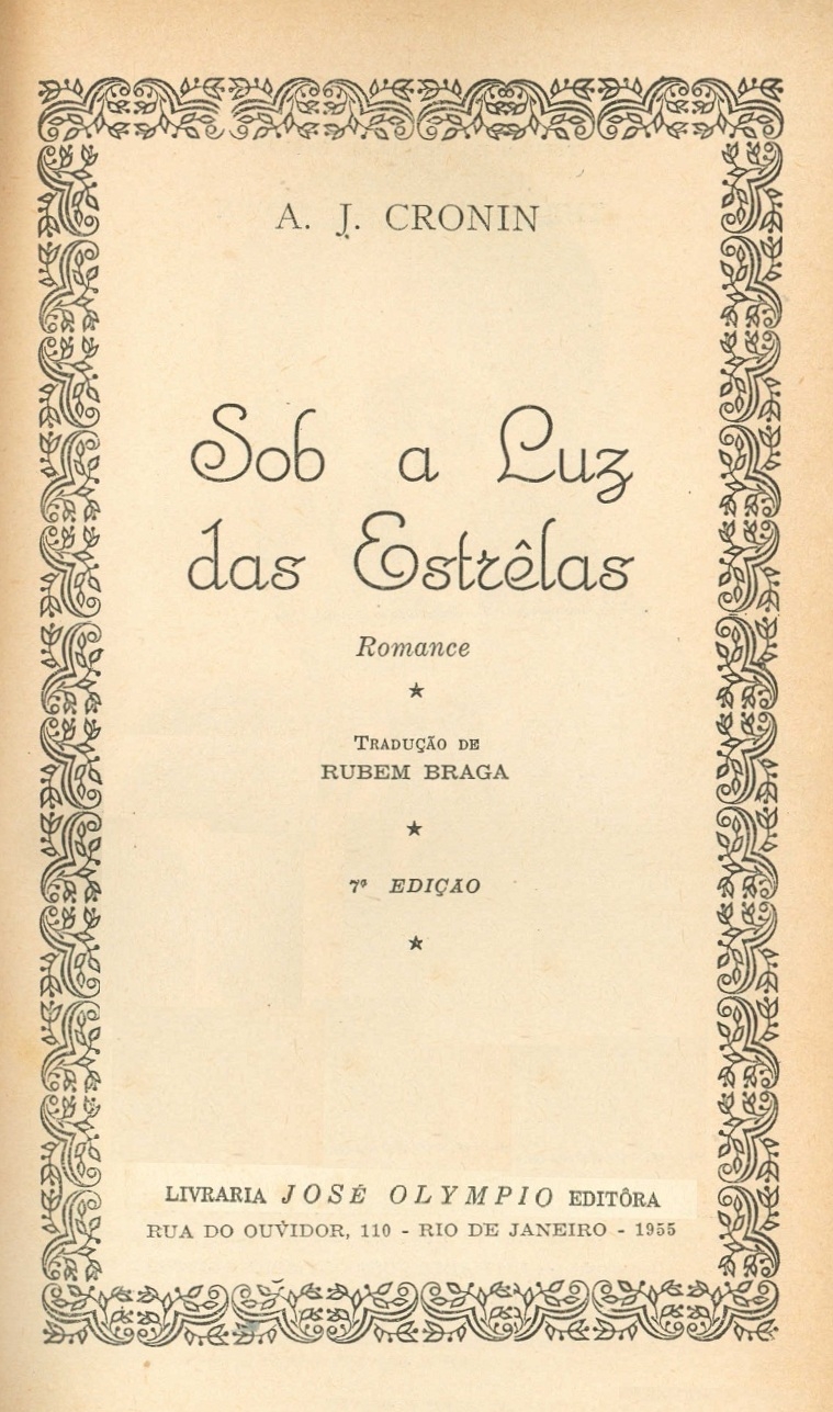 Sob a luz das estrêlas