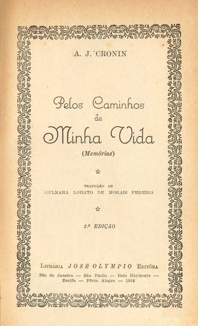 Pelos caminhos de minha vida