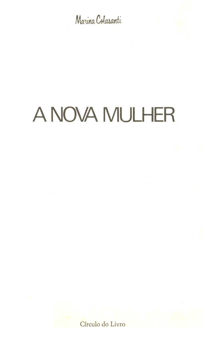 A nova mulher