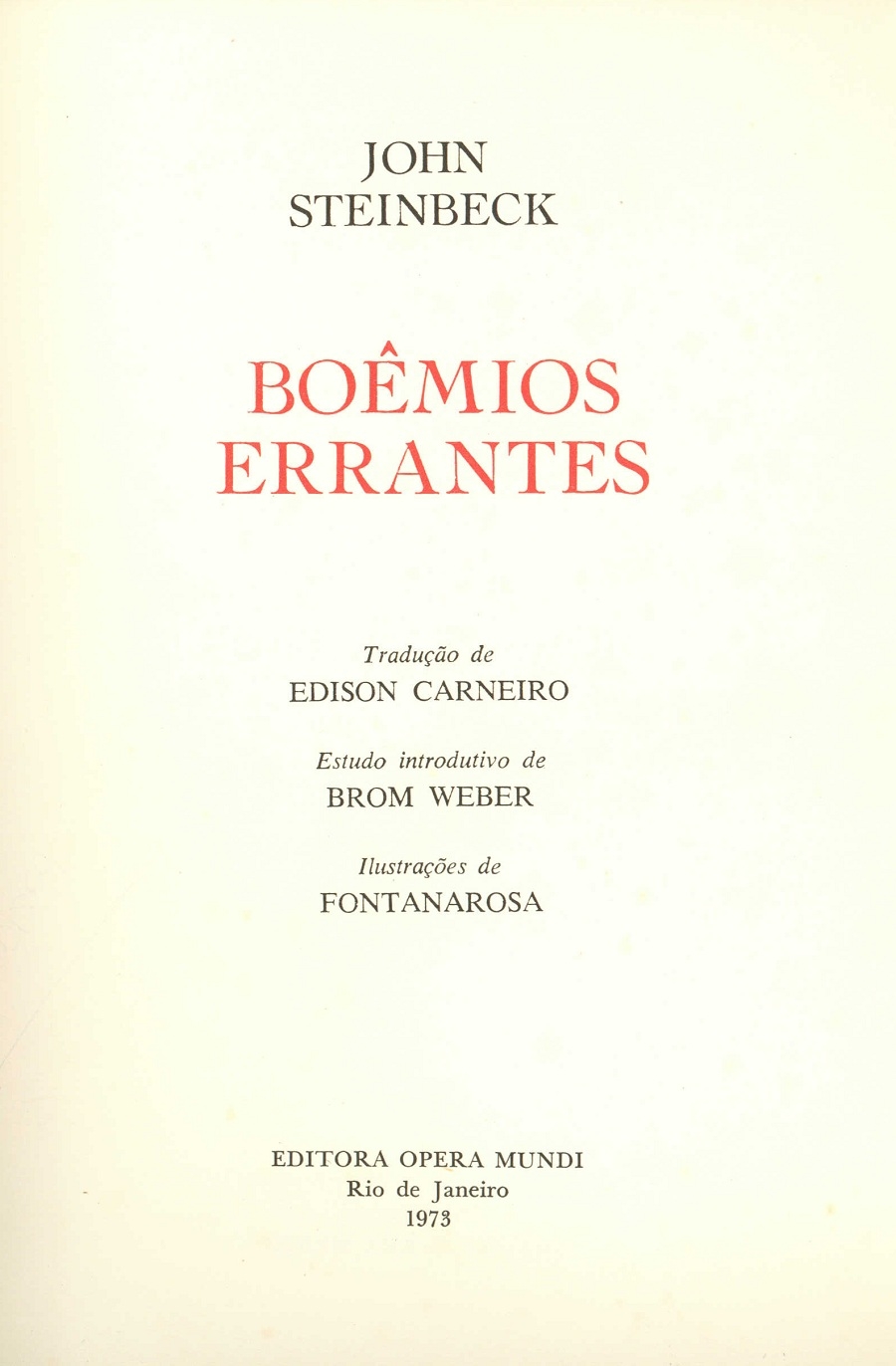 Boêmios errantes