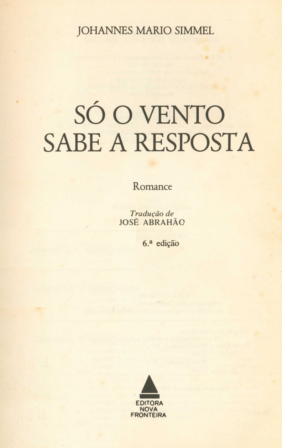 Só o vento sabe a resposta