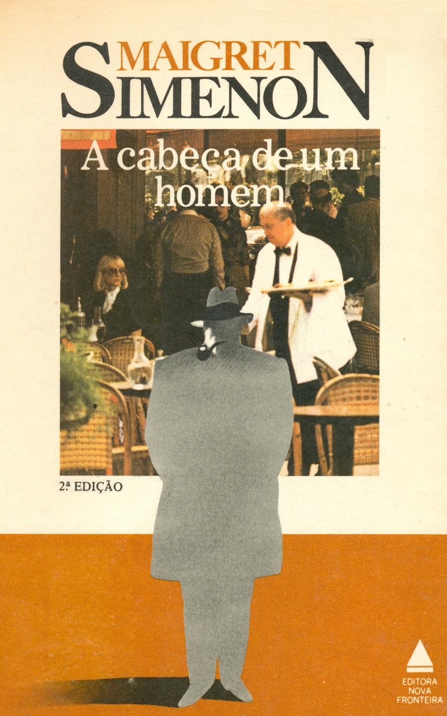 A cabeça de um homem