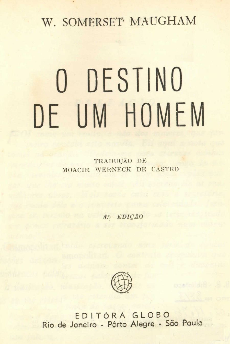 O destino de um homem