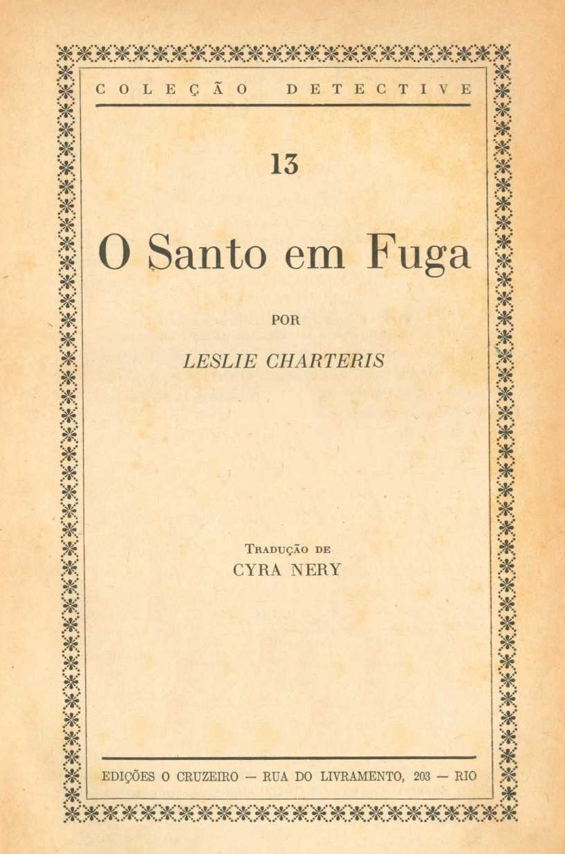 O Santo em fuga