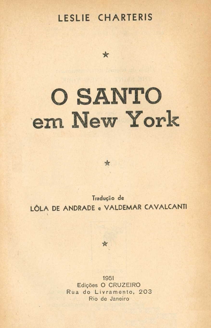 O Santo em New York