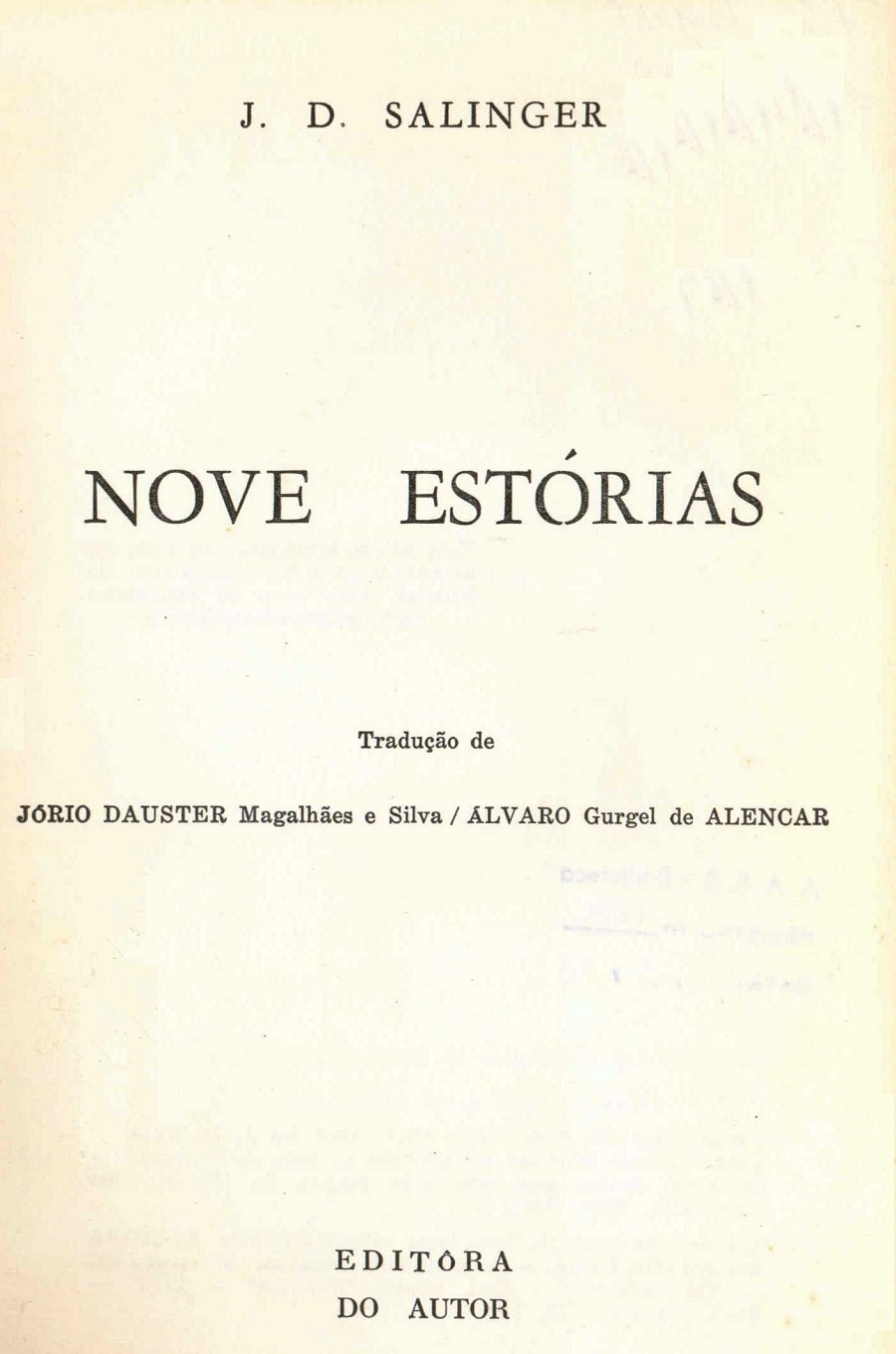 Nove estórias