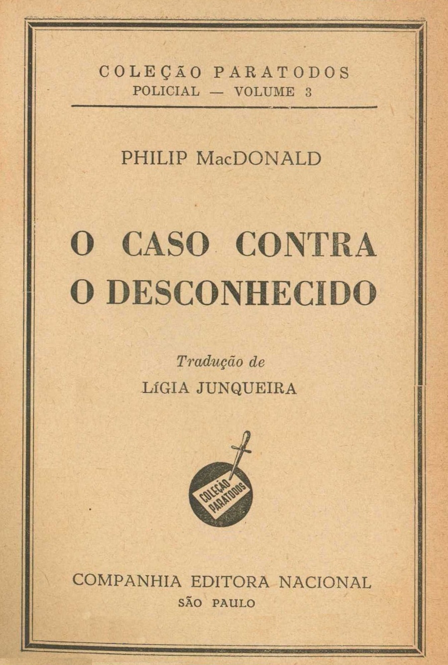 O caso contra o desconhecido