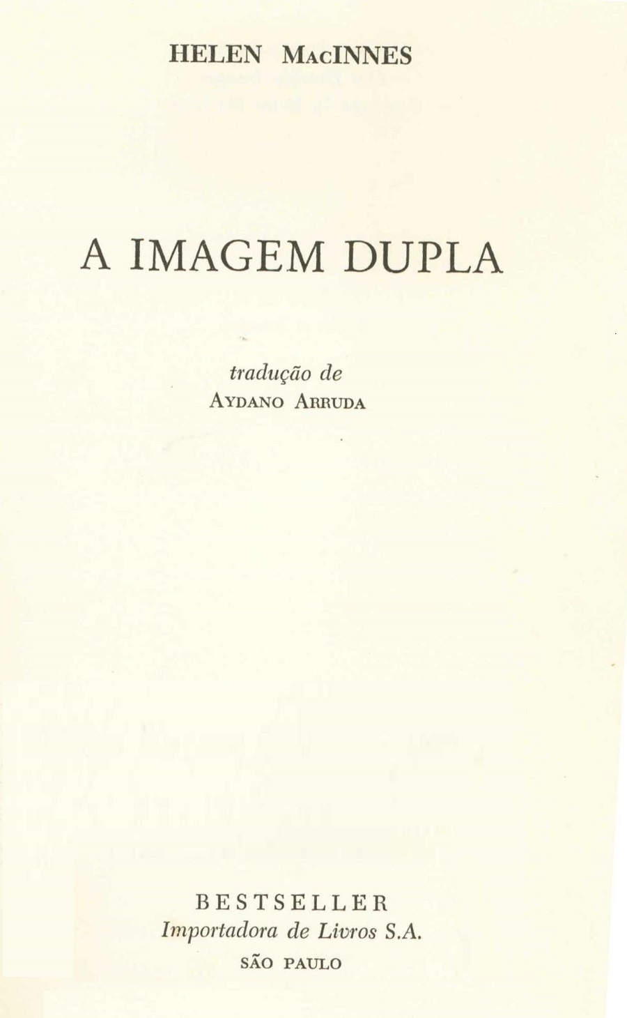 A imagem dupla