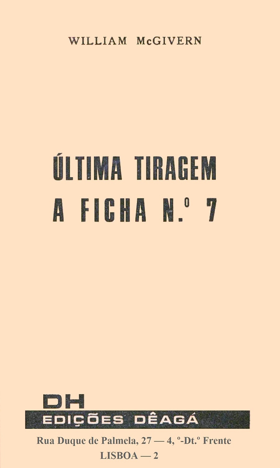 Última tiragem