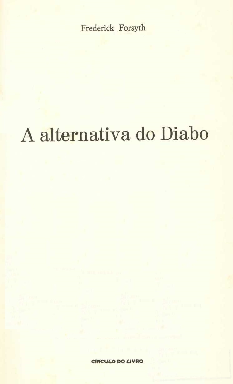 A alternativa do diabo