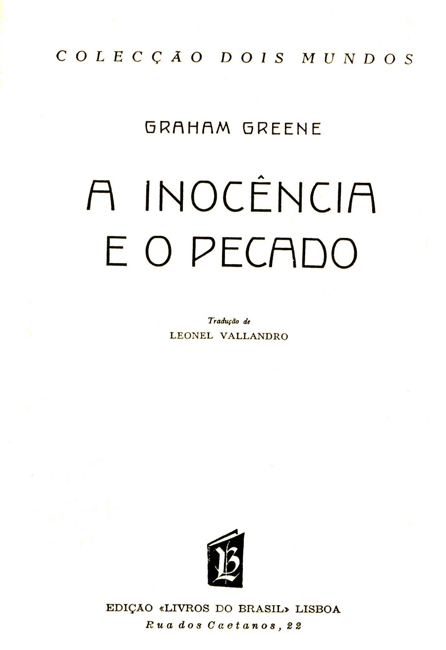 A inocência e o pecado