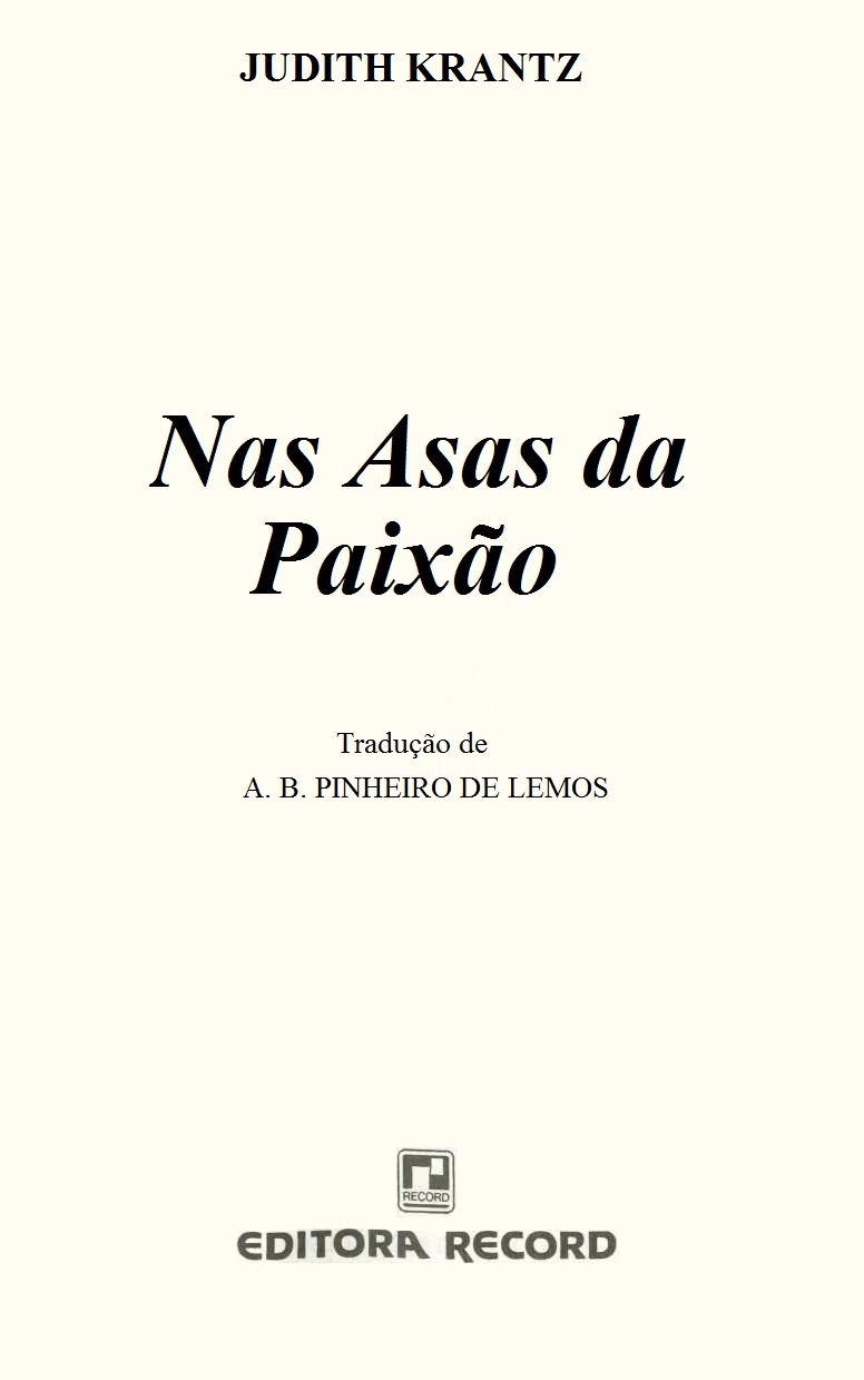 Nas asas da paixão