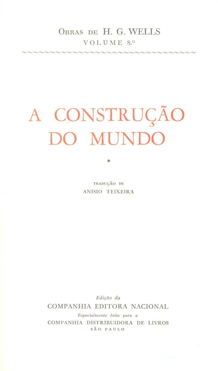 A construção do mundo