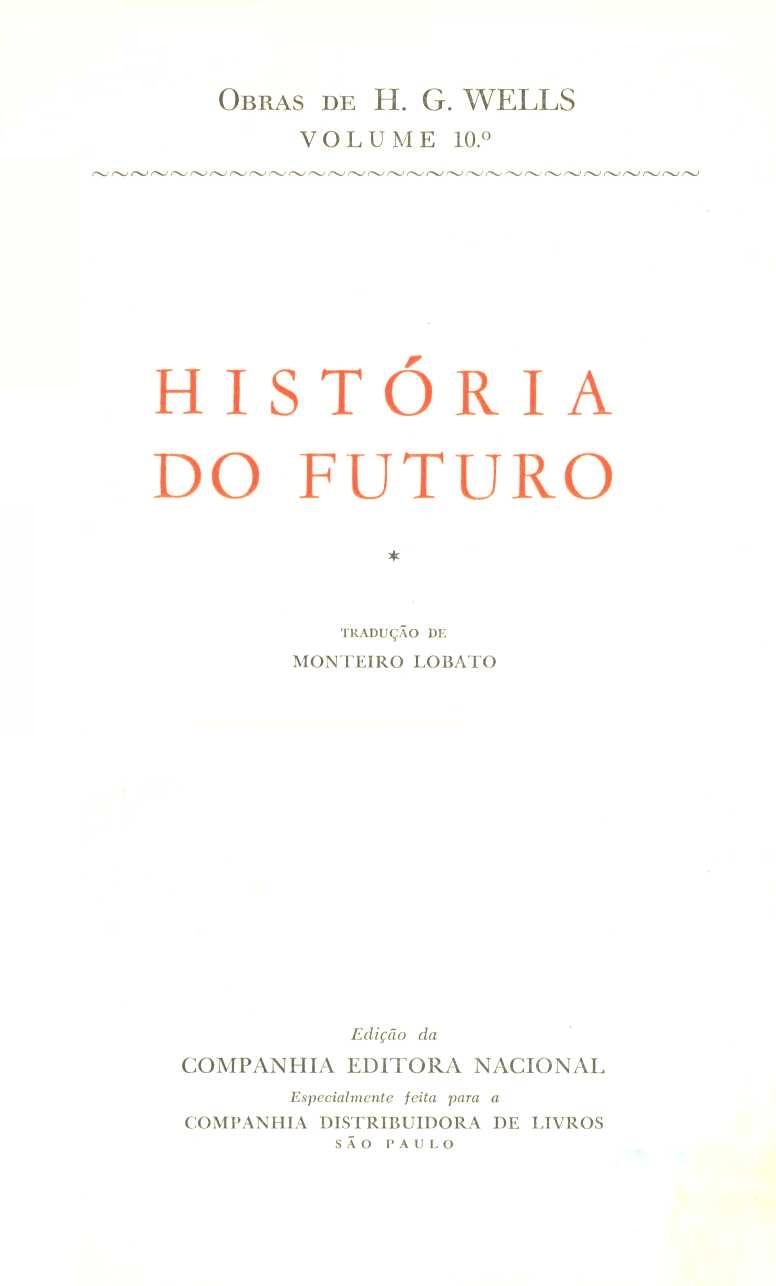 História do futuro