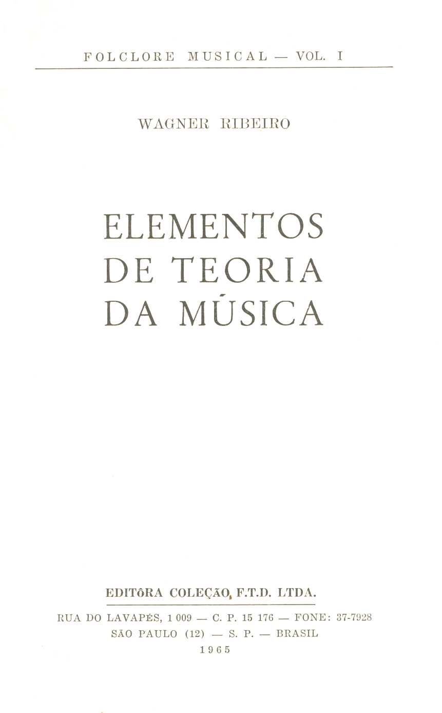 Elementos de teoria da música