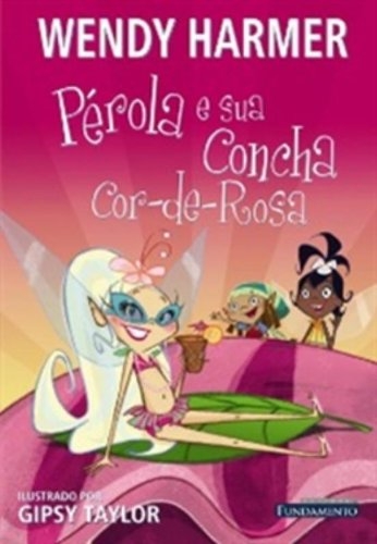 Pérola e sua concha cor-de-rosa