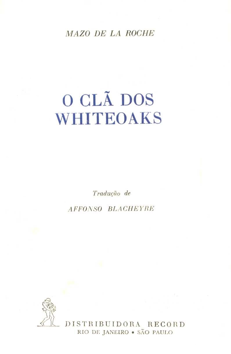 O clã dos Whiteoaks
