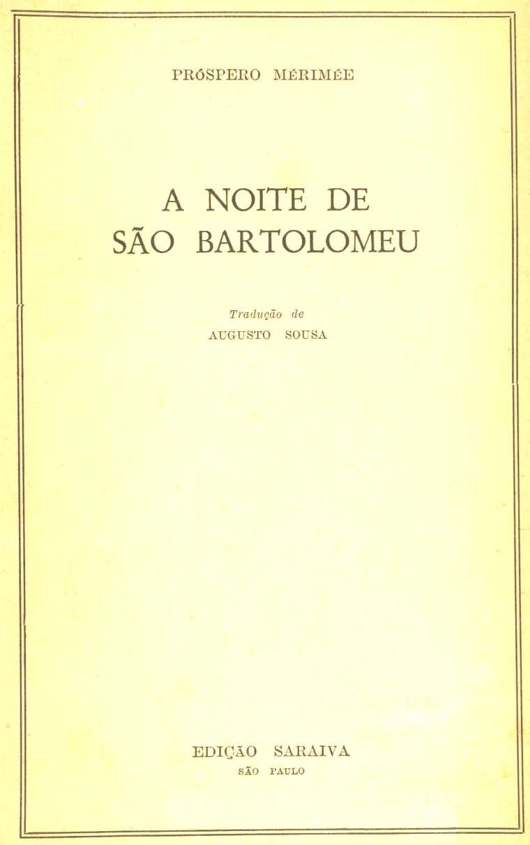 A noite de São Bartolomeu