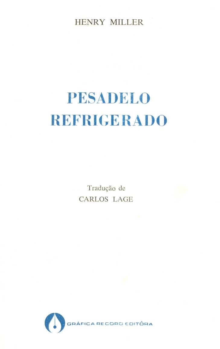 Pesadelo refrigerado