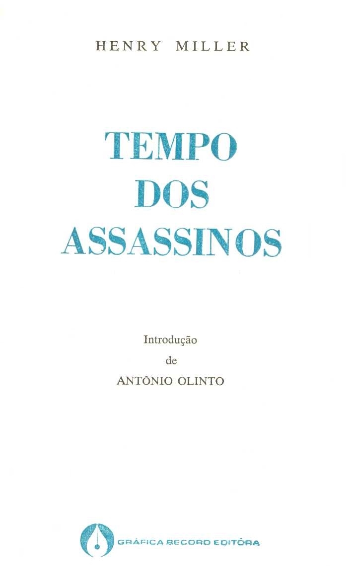 Tempo dos assassinos