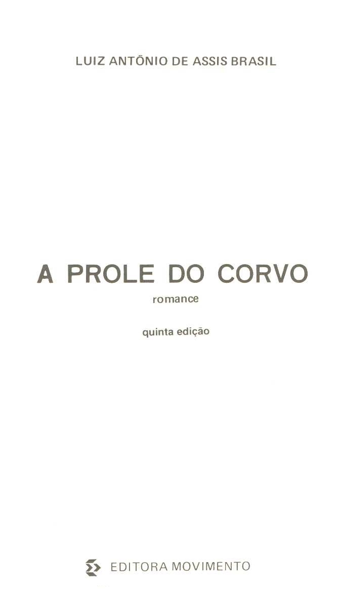 A prole do corvo